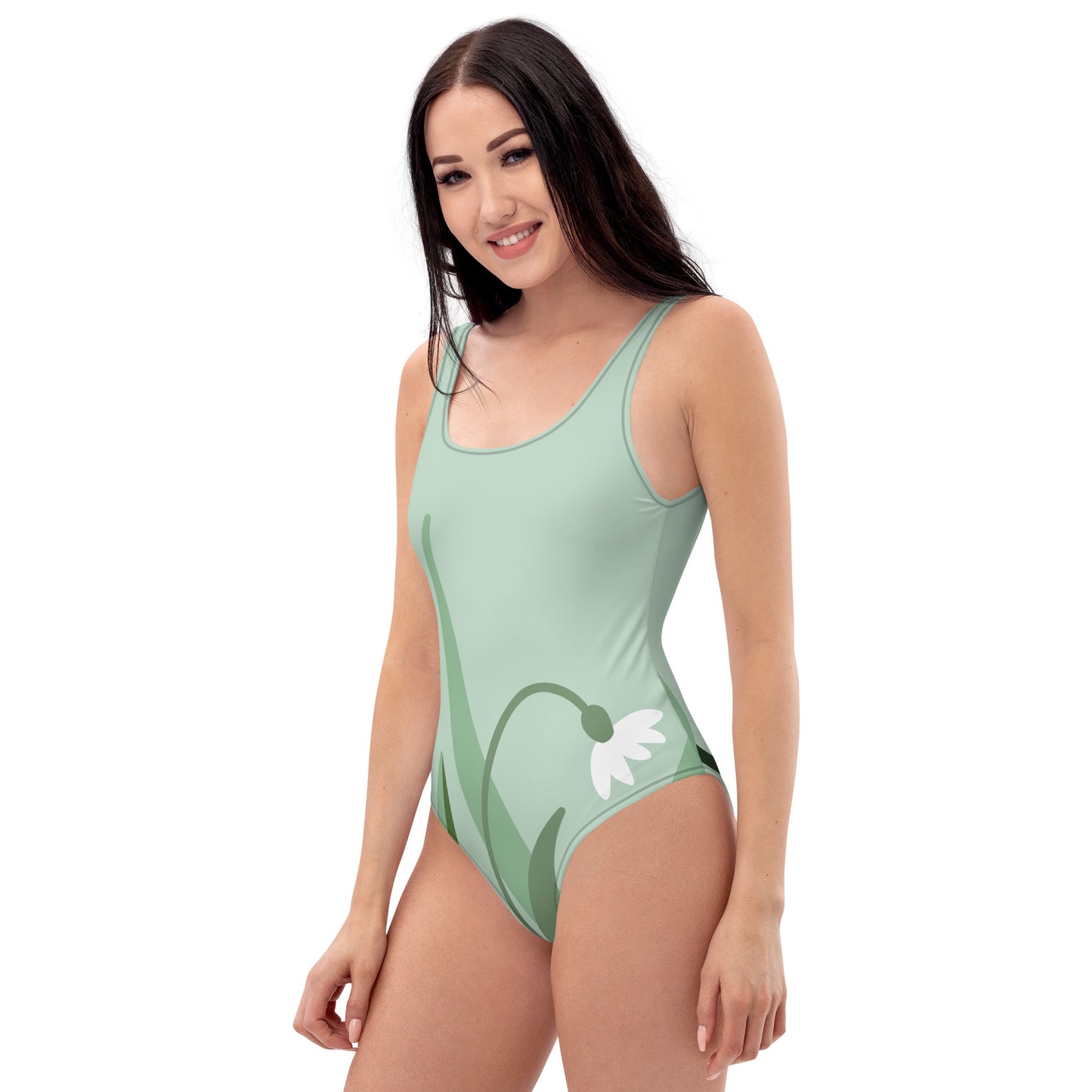 Essentials Floral One-Piece Swimsuit
