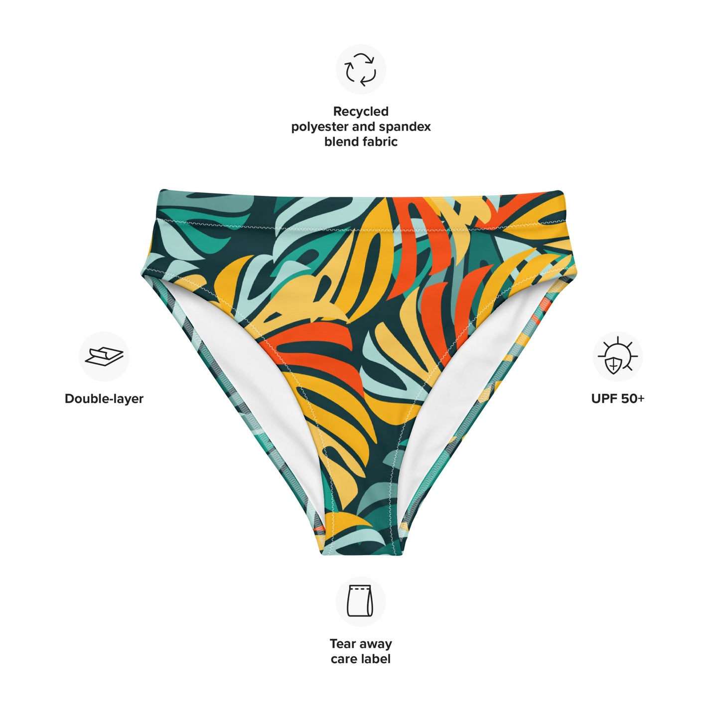 Botanical Green Bikini Bottoms