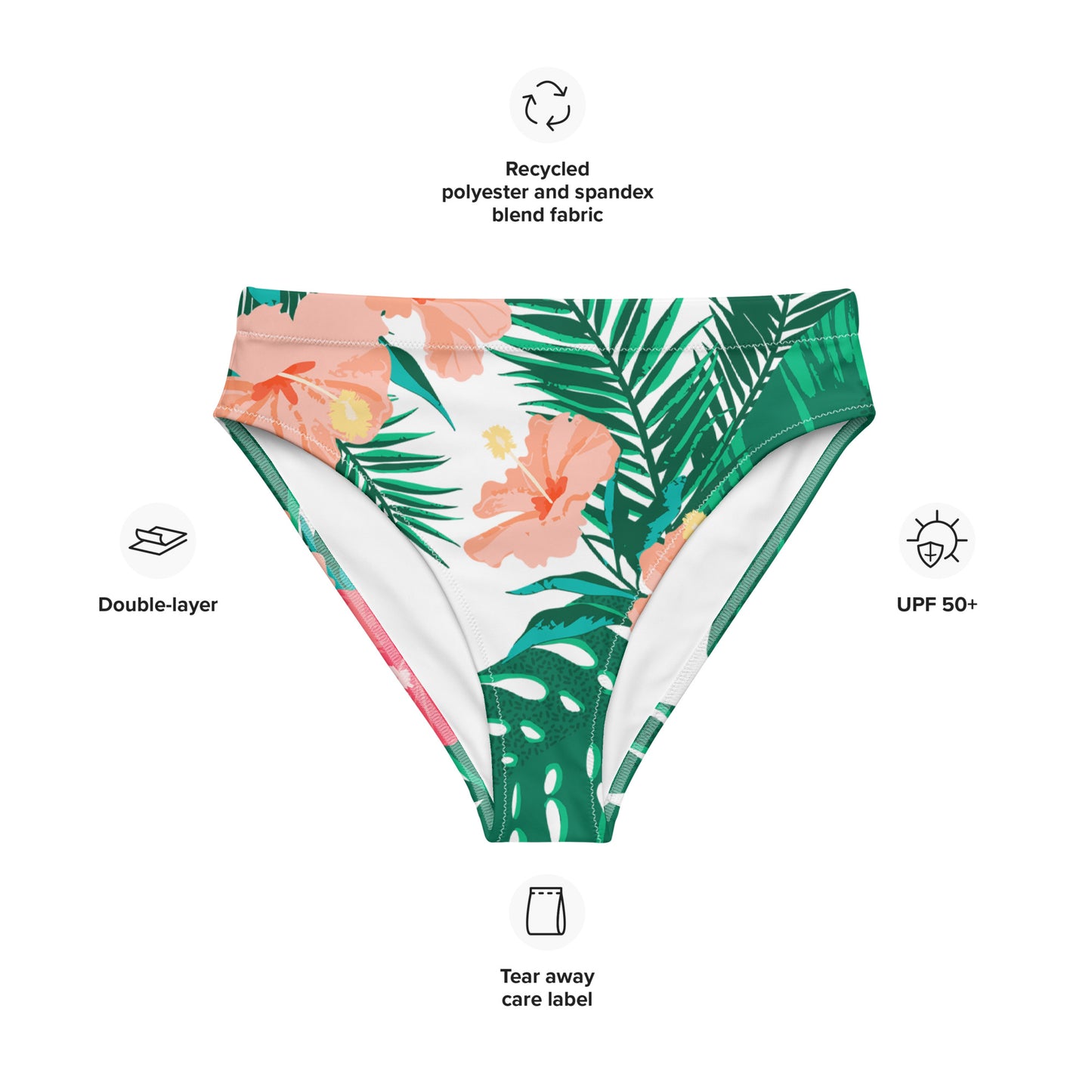 Hibiscus Bikini Bottoms