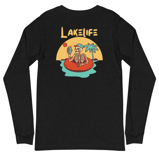Skeleton LakeLife Long Sleeve Tee