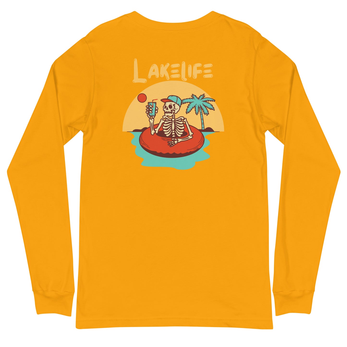 Skeleton LakeLife Long Sleeve Tee