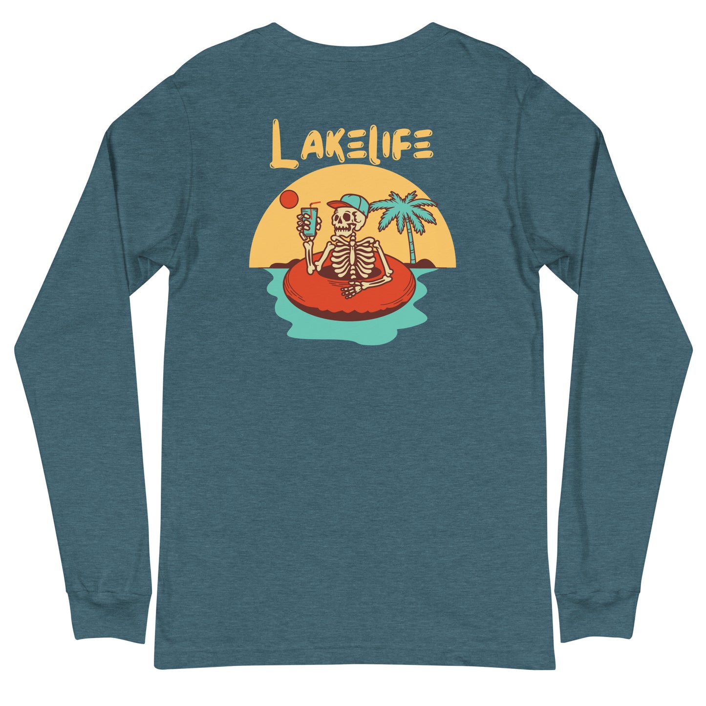 Skeleton LakeLife Long Sleeve Tee