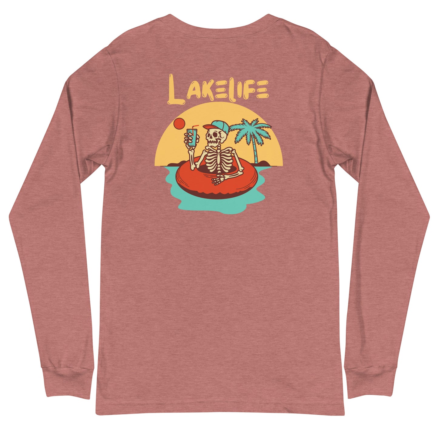 Skeleton LakeLife Long Sleeve Tee