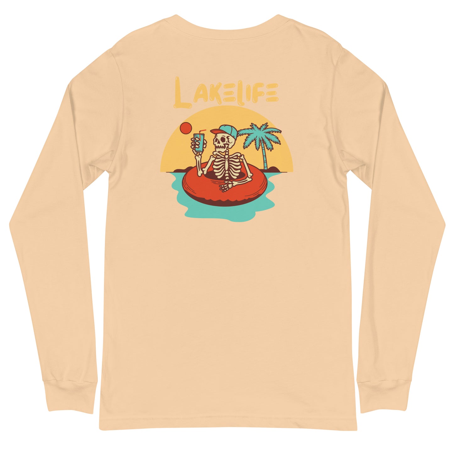 Skeleton LakeLife Long Sleeve Tee