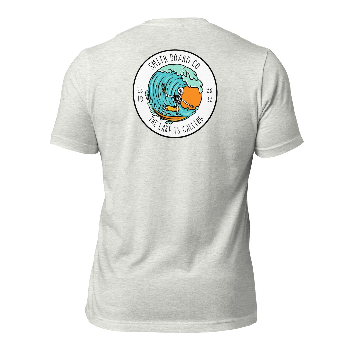 Skeleton The Lake Is Calling Tee