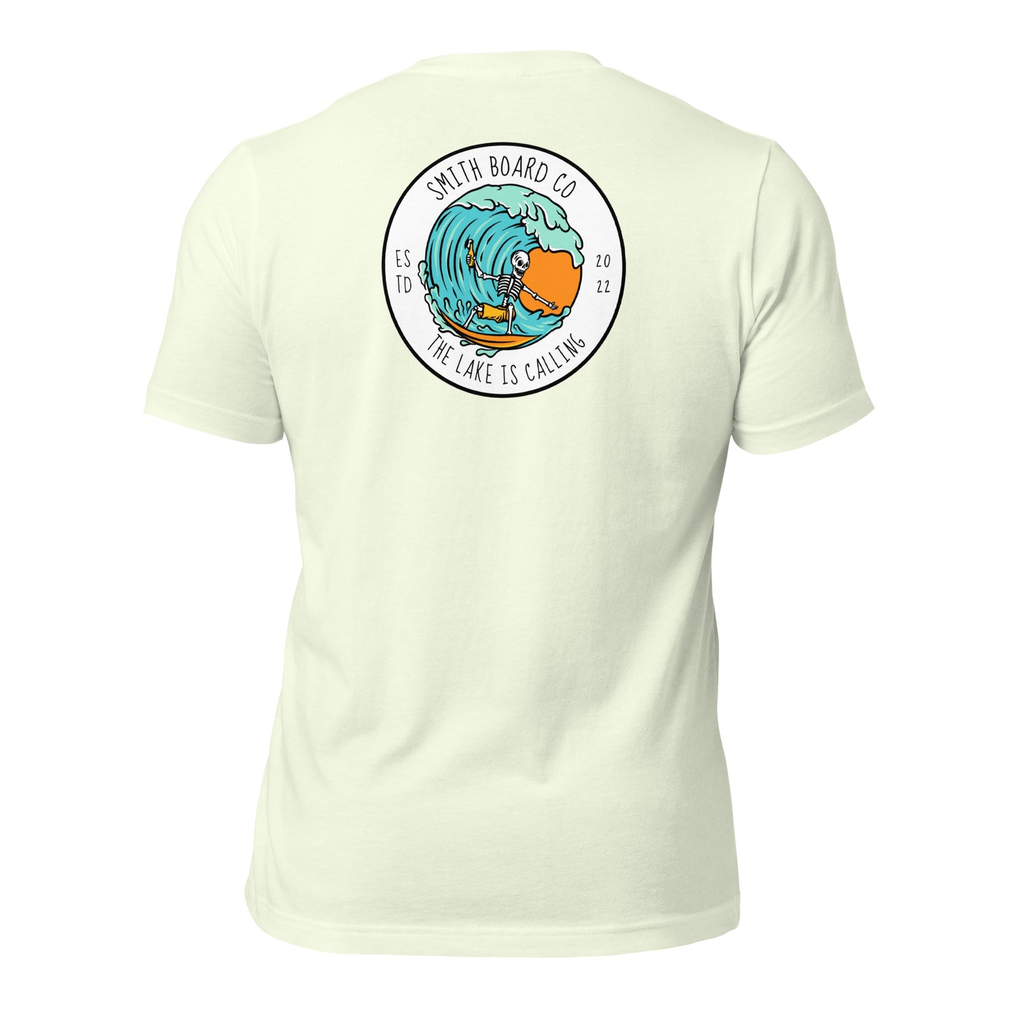 Skeleton The Lake Is Calling Tee