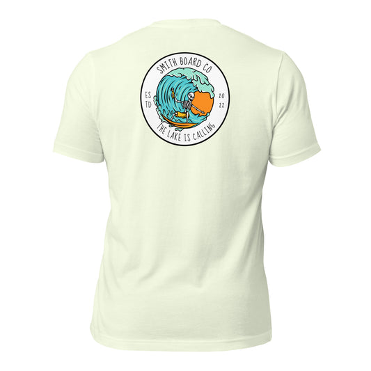 Skeleton The Lake Is Calling Tee
