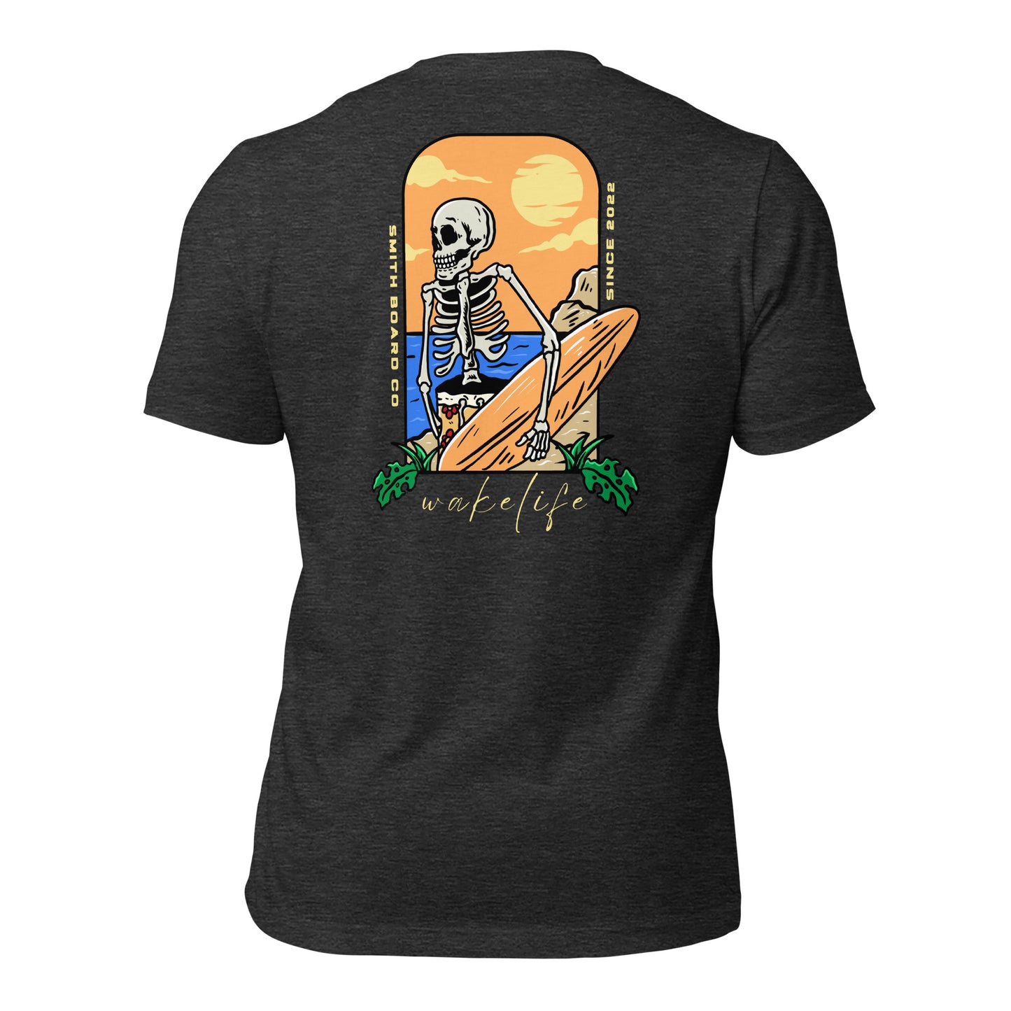 Skeleton Surf Time Tee