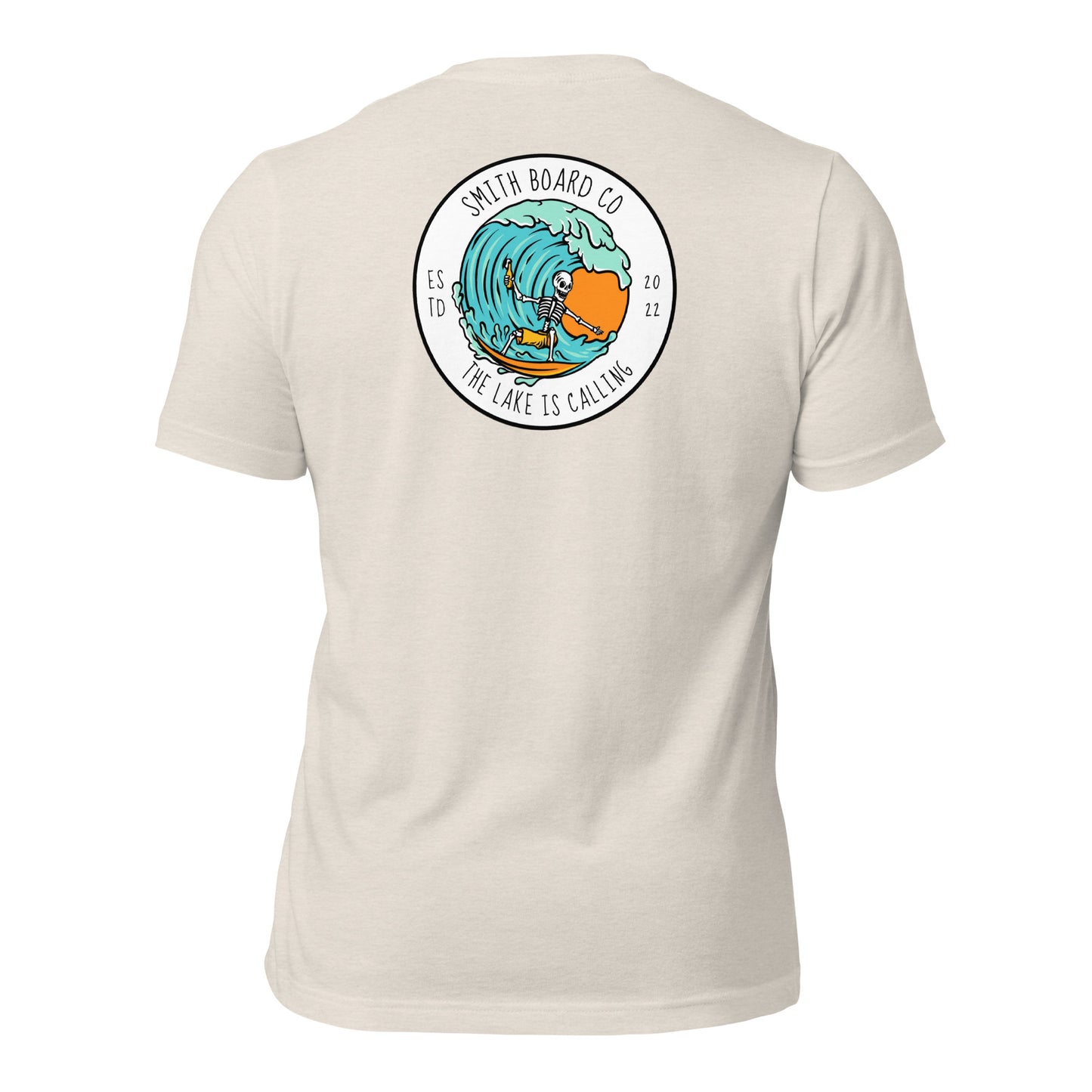 Skeleton The Lake Is Calling Tee
