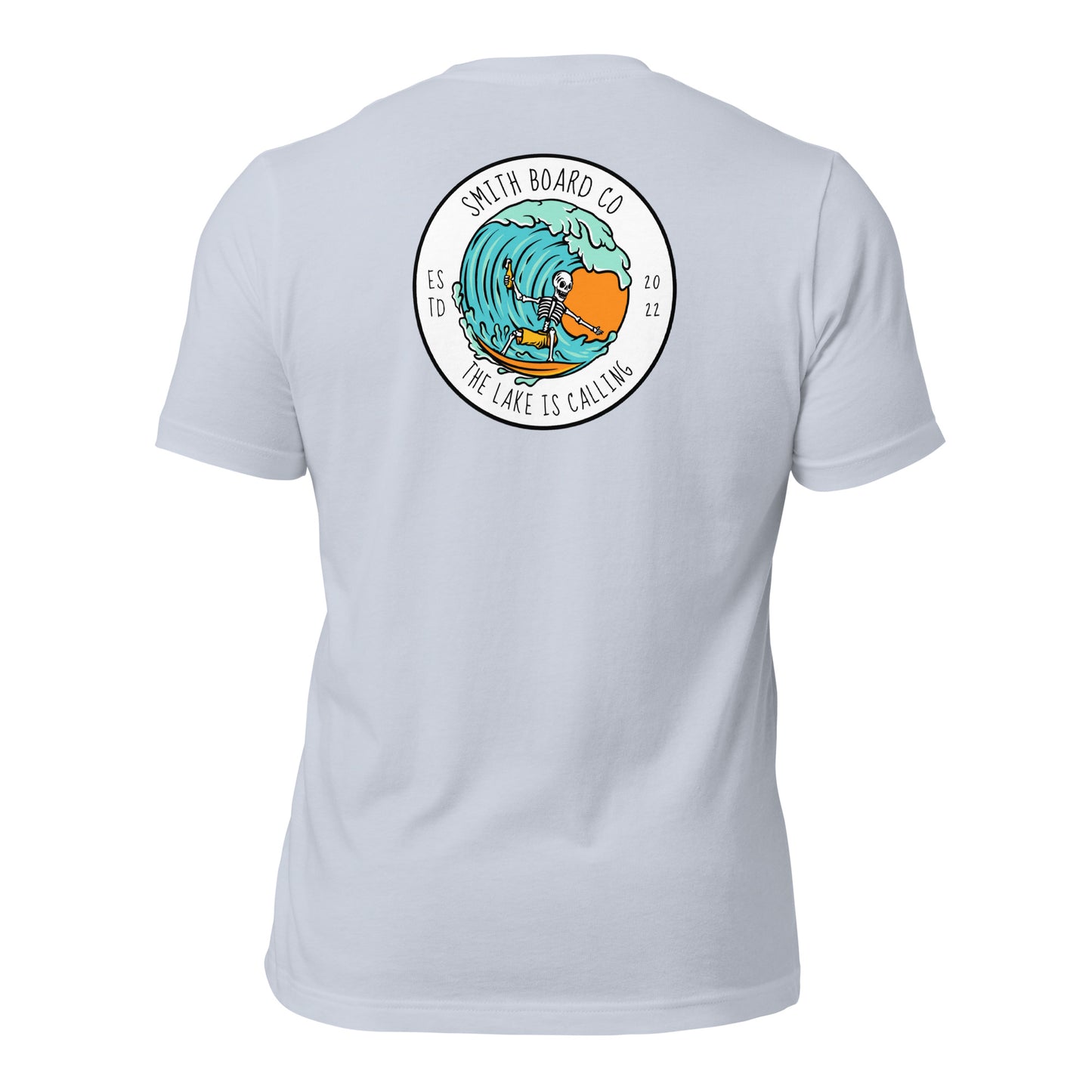Skeleton The Lake Is Calling Tee