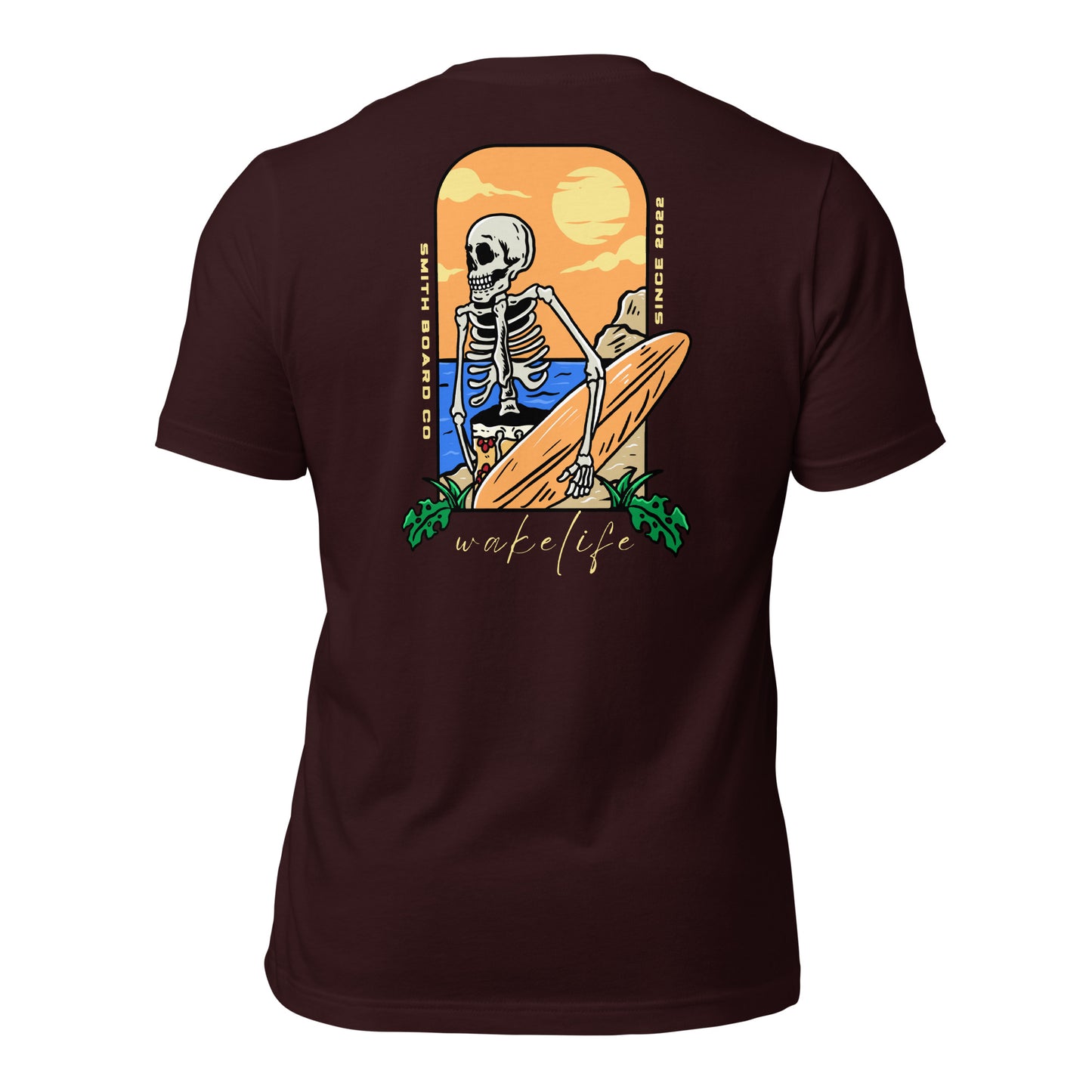 Skeleton Surf Time Tee