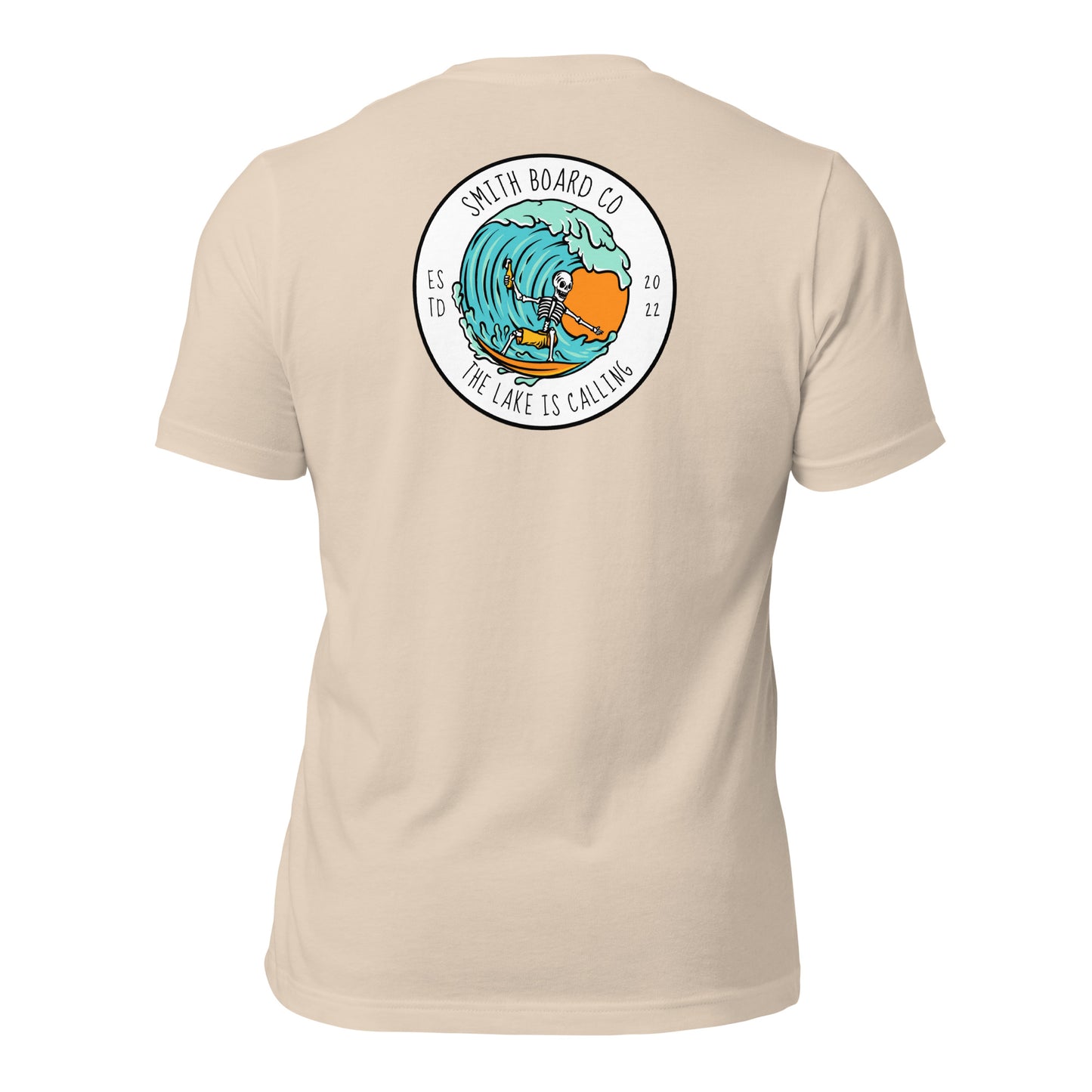 Skeleton The Lake Is Calling Tee