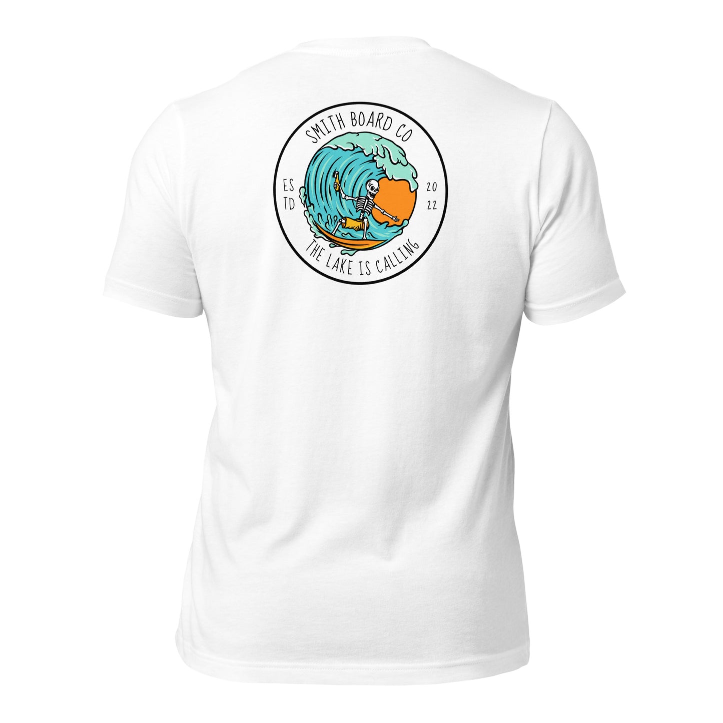 Skeleton The Lake Is Calling Tee