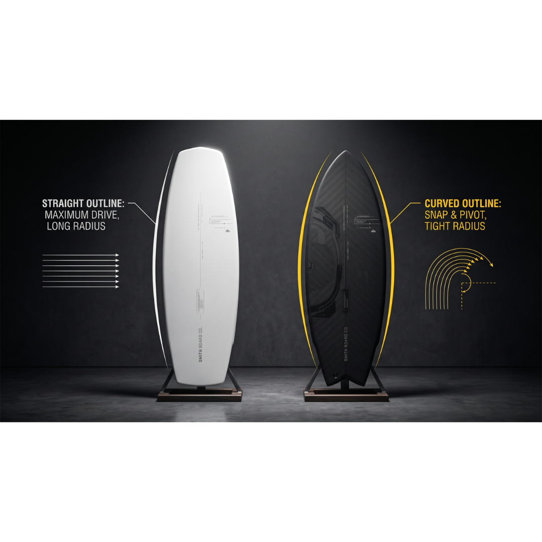 Curve Appeal: The Physics of Outline Curvature and Turning Radii