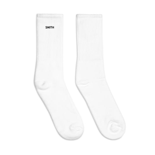 Essential Smith Embroidered Socks