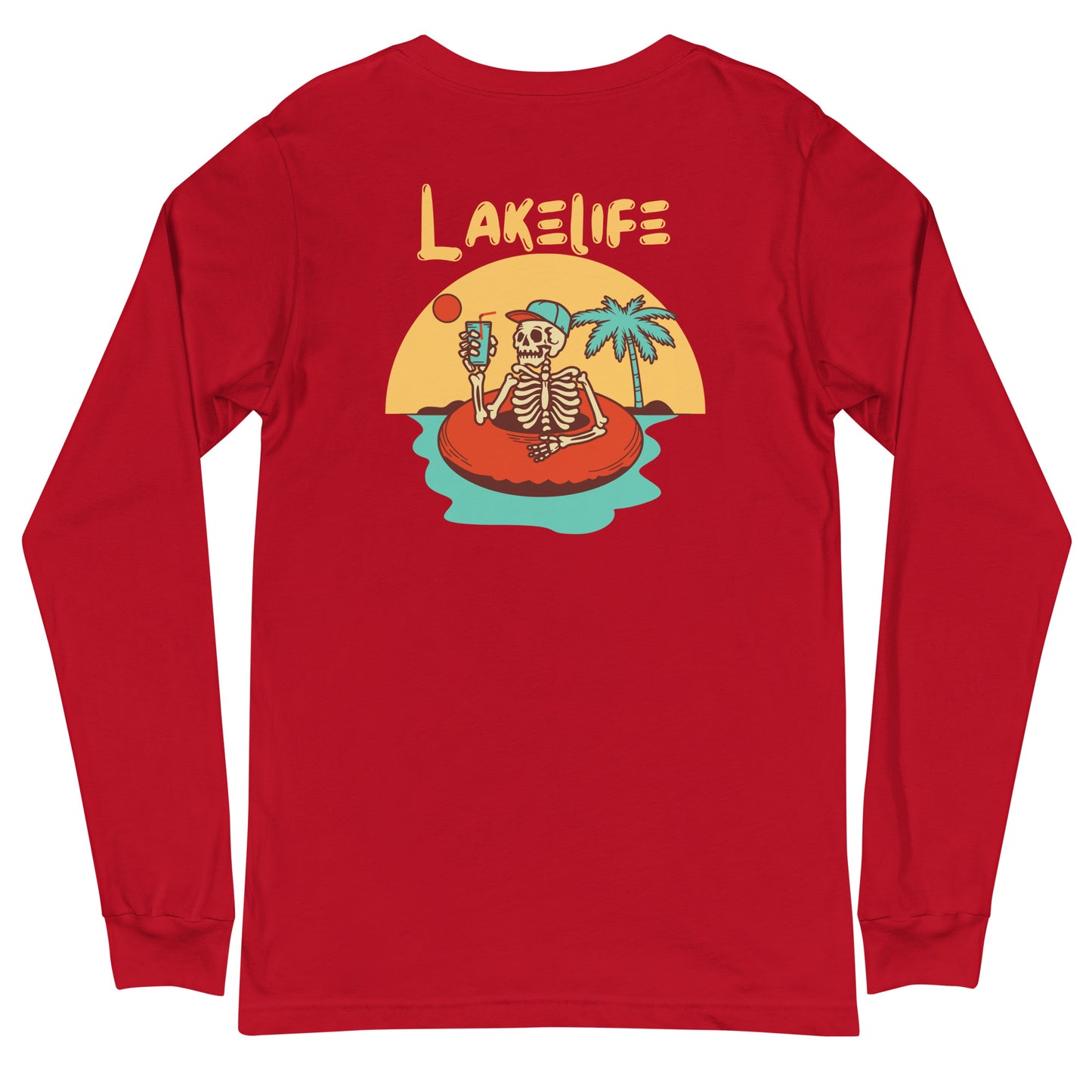Skeleton LakeLife Long Sleeve Tee