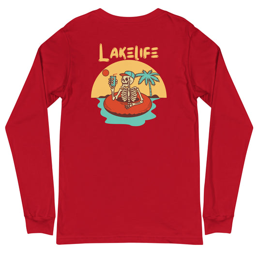 Skeleton LakeLife Long Sleeve Tee