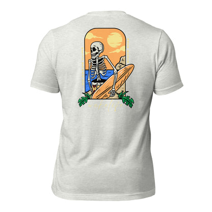 Skeleton Surf Time Tee